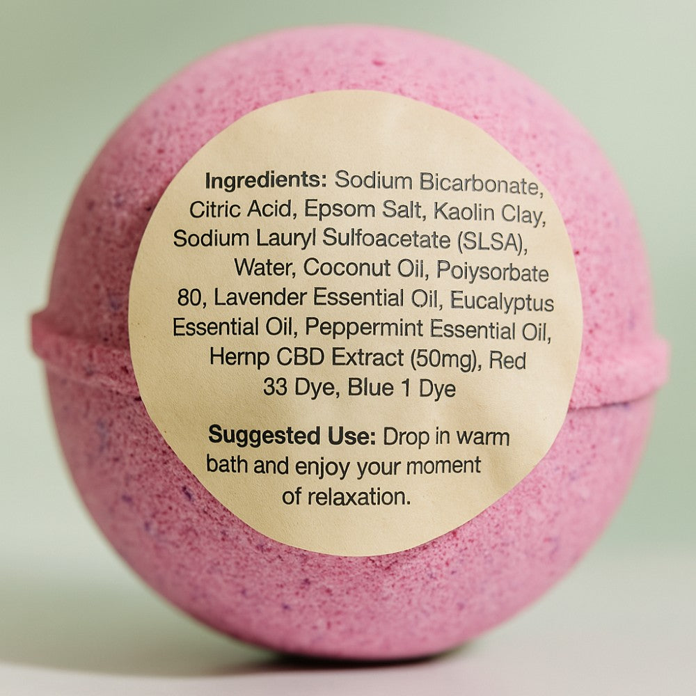 Destress Pink BathBomb