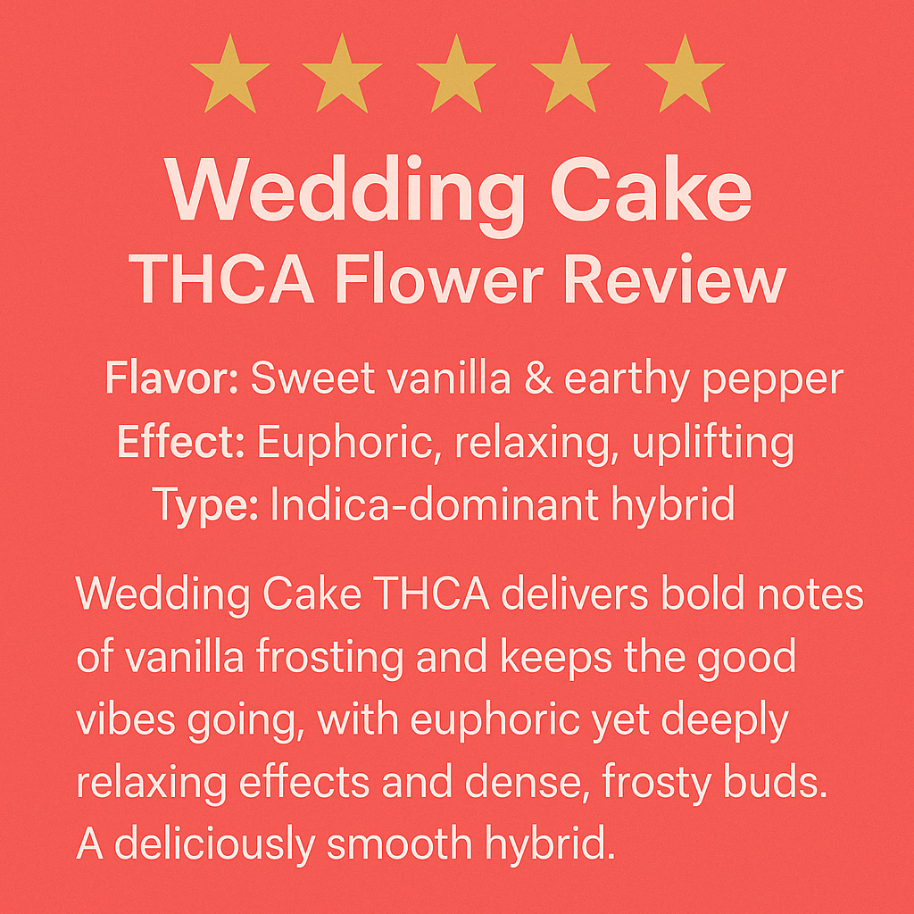 Wedding Cake THCA Flower